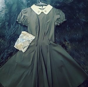 Collectif moon collar dress